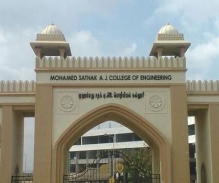 Mohamed Sathak AJ College of Engineering, Chennai