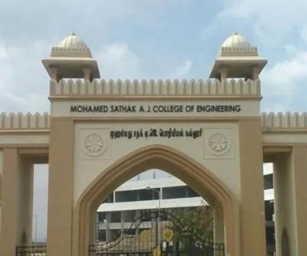 Mohamed Sathak AJ College of Engineering, Chennai