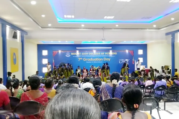 Mount Zion College of Nursing, Pudukkottai