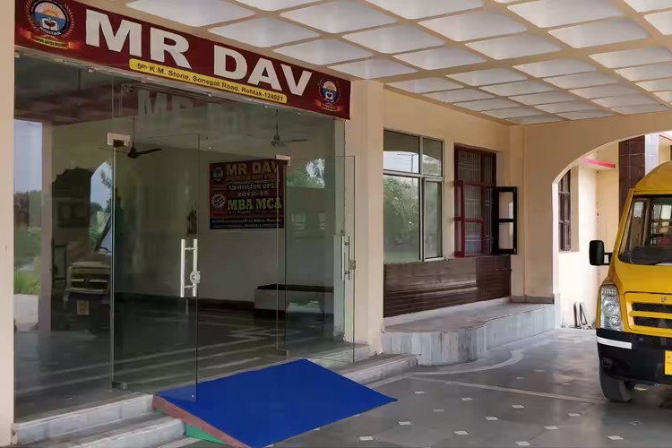 MR DAV Institute of Management Studies, Rohtak