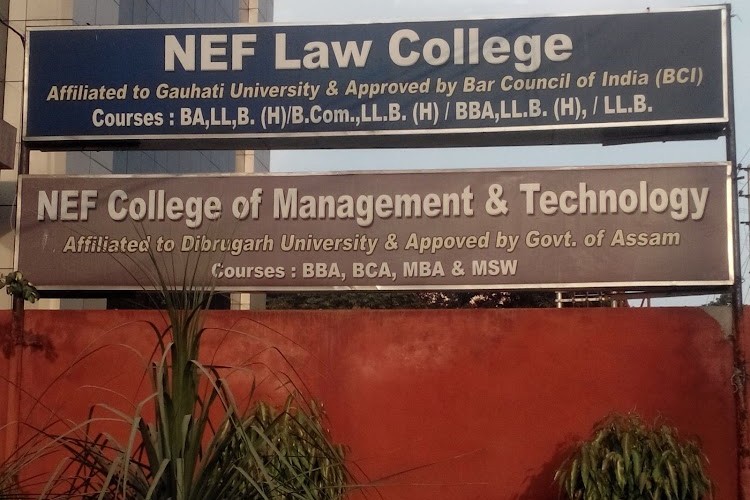 NEF Law College, Guwahati