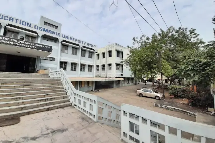 Osmania University, Prof. G. Ram Reddy Centre for Distance Education, Hyderabad
