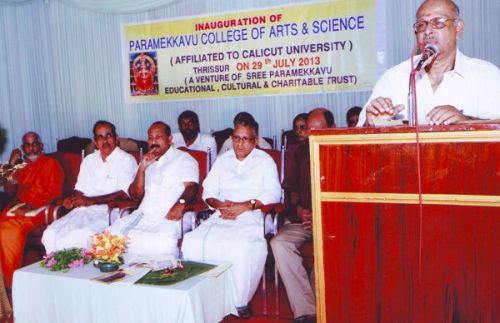 Paramekkavu College of Arts & Science, Thrissur