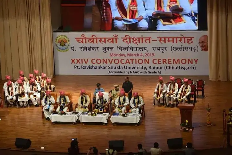 Pt. Ravishankar Shukla University, Raipur