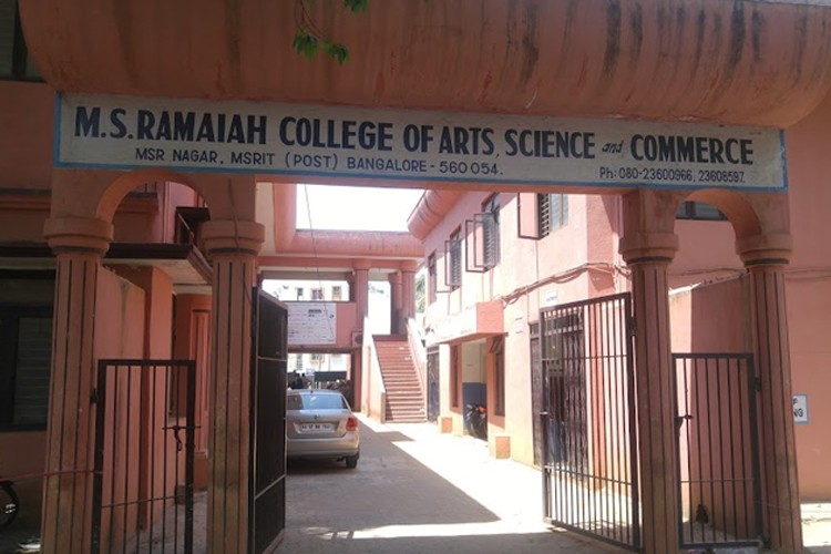 Ramaiah College of Arts, Science and Commerce, Bangalore