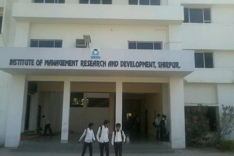 RC Patel Institute of Management Research and Development, Shirpur