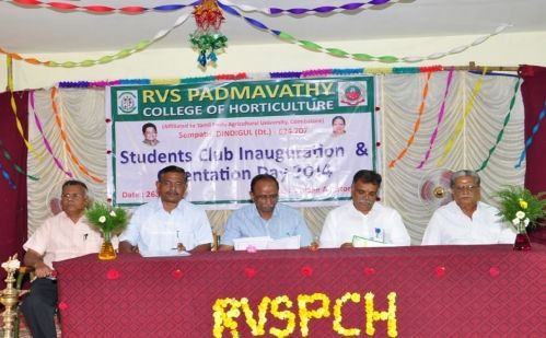 RVS Padmavathy College of Horticulture, Dindigul