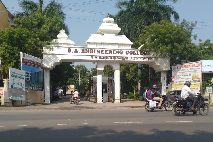 S.A. Engineering College, Chennai