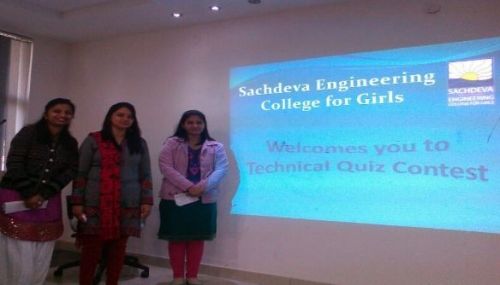 Sachdeva Engineering College for Girls, Mohali