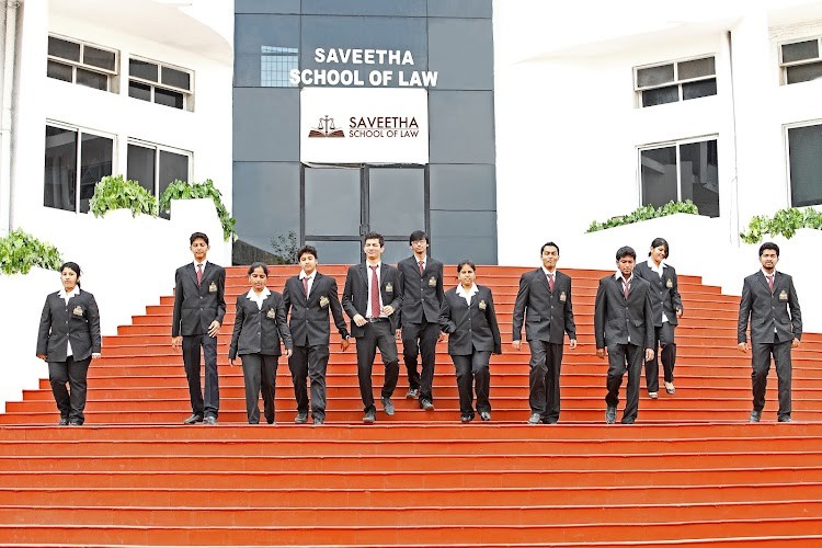 Saveetha School of Law, Chennai