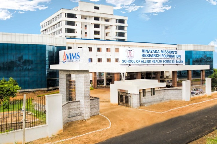 School of Allied Health Sciences, Vinayaka Missions Research Foundation, Chennai