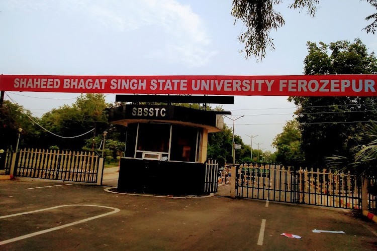 Shaheed Bhagat Singh State University, Firozpur