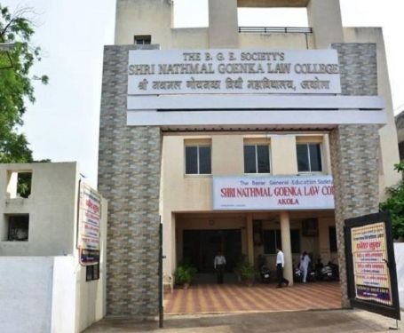 Shri Nathmal Goenka Law College, Akola