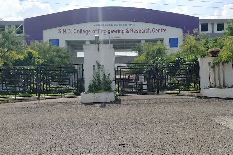 SND College of Engineering and Research Centre Yeola, Nashik