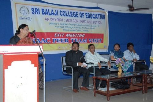 Sri Balaji College of Education, Tiruvannamalai