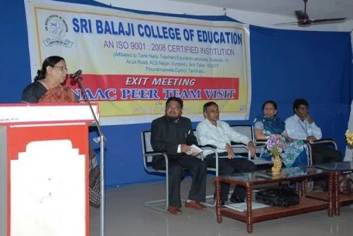 Sri Balaji College of Education, Tiruvannamalai