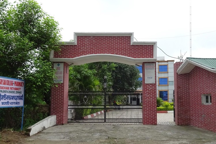 Sri Sai College of Pharmacy, Pathankot