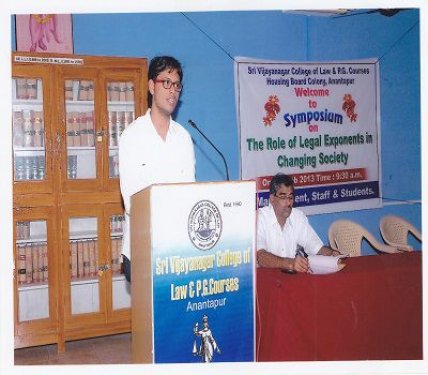 Sri Vijayanagar College of Law, Anantapur