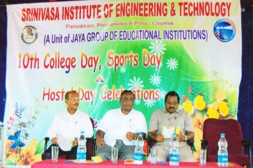 Srinivasa Institute of Engineering and Technology, Chennai