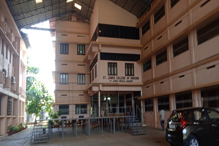 St. James College of Nursing, Thrissur