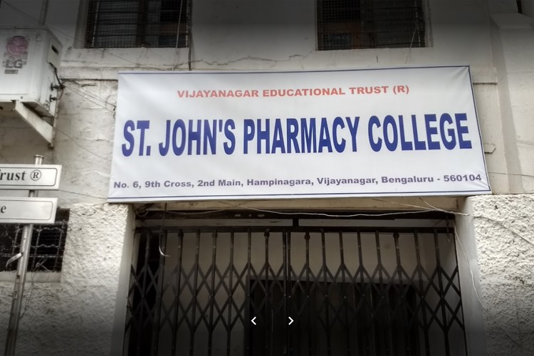 St John's Pharmacy College, Bangalore