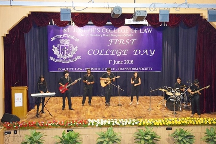 St. Joseph's College of Law, Bangalore