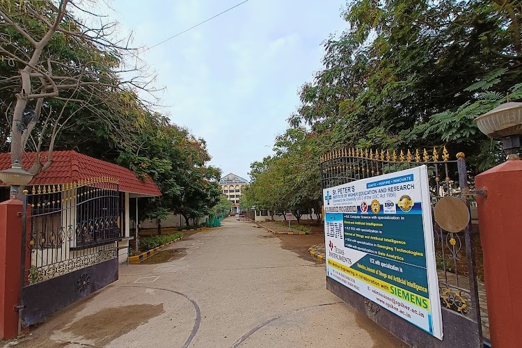 St. Peter's Institute of Higher Education and Research, Chennai