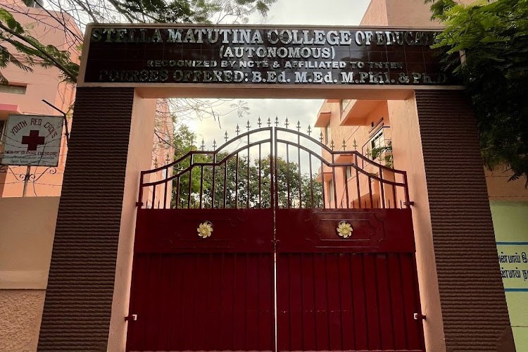 Stella Matutina College of Education, Chennai