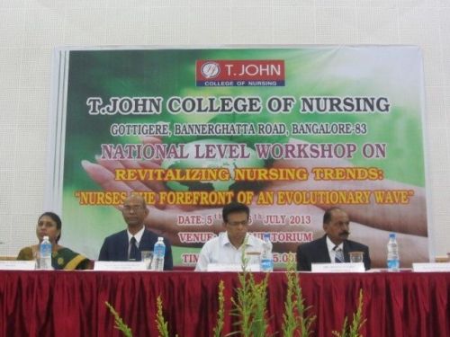 T John College of Nursing, Bangalore