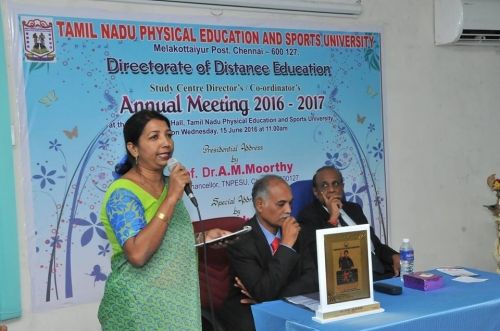 Tamil Nadu Physical Education and Sports University, Directorate of Distance Education, Chennai