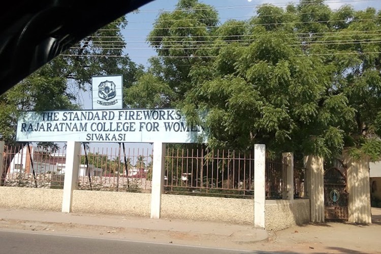 The Standard Fireworks Rajaratnam College for Women, Virudhunagar