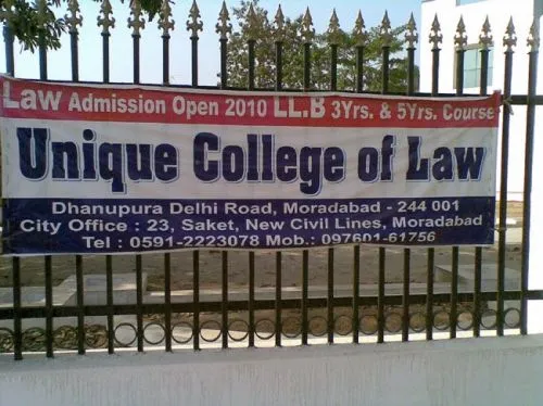 Unique College of Law, Moradabad