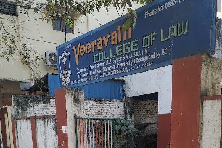 Veeravalli College of Law, Rajahmundry