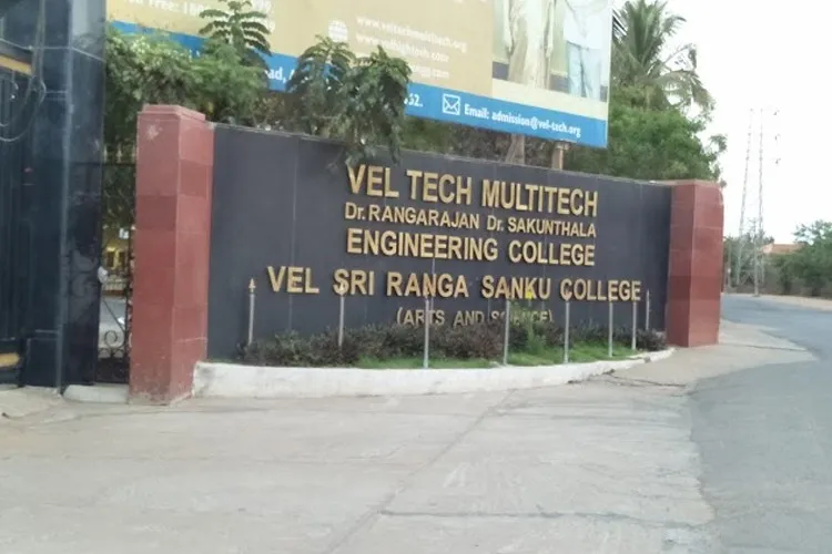 Vel Tech High Tech Dr. Rangarajan Dr. Sakunthala Engineering College, Chennai