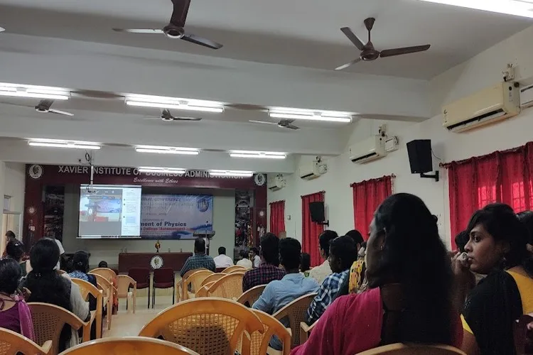 Xavier Institute of Business Administration, Palayamkottai