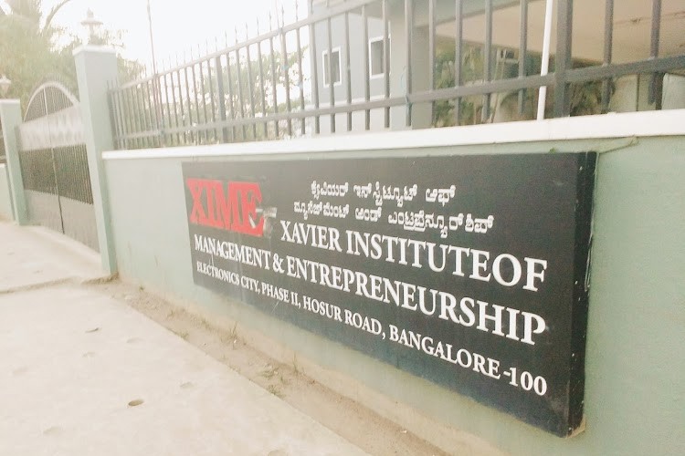 Xavier Institute of Management and Entrepreneurship, Bangalore