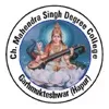 Ch Mahendra Singh Degree College, Ghaziabad