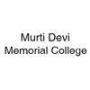 Murti Devi Merorial College, Bagpat