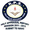 RPS College of Education, Mahendragarh