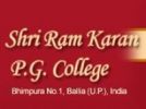 Shri Ram Karan PG College, Ballia