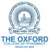 The Oxford College of Pharmacy, Bangalore