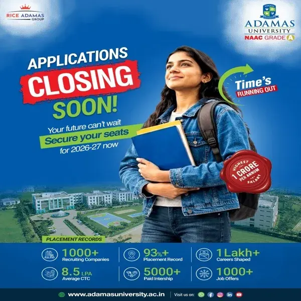 Adamas University Kolkata West Bengal