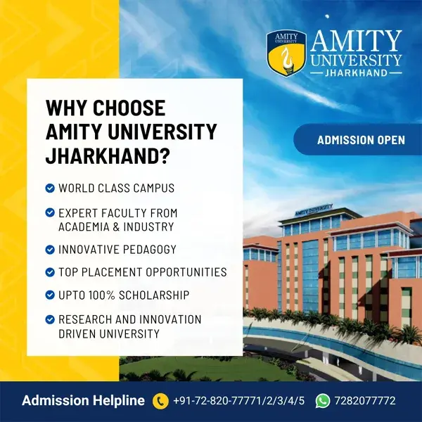 Amity University Ranchi Jharkhand