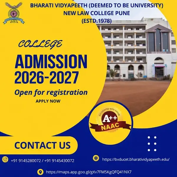 Bharati Vidyapeeth New Law College Pune Maharashtra