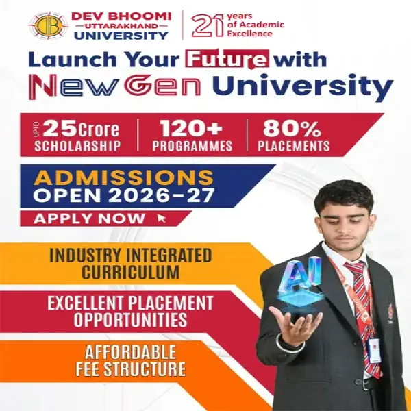 Dev Bhoomi Uttarakhand University Dehradun Uttarakhand