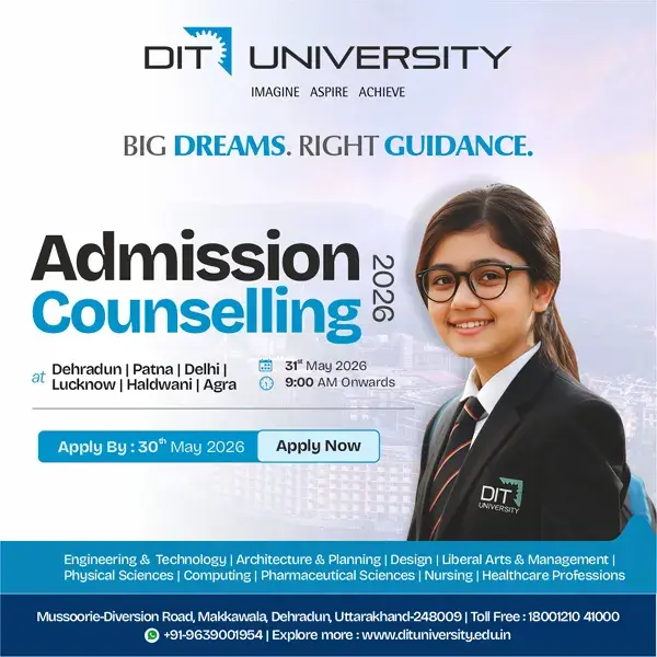 DIT University Dehradun Uttarakhand