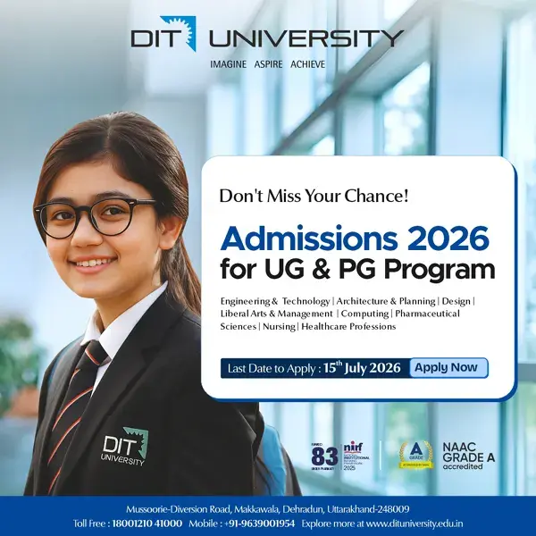 DIT University Dehradun Uttarakhand