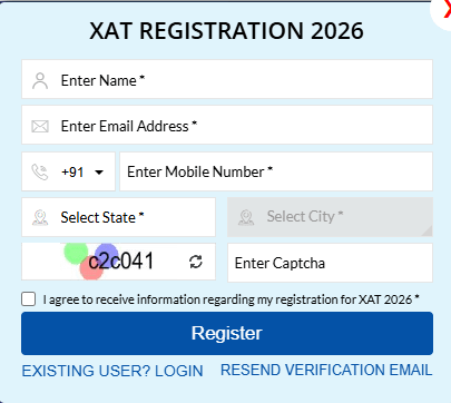 XAT Registration 2026