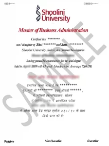 shoolini-university-online-mba-certificate
